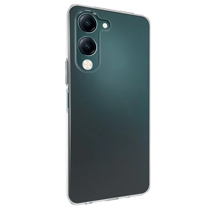 10 шт. / Упаковка Чехол для vivo Y29s 5G / Y04 4G Водоотталкивающий прозрачный защитный силиконовый чехол для телефона