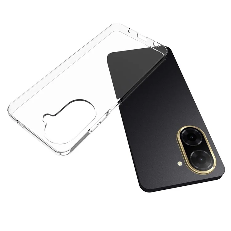 10Pcs  /  Pack For Xiaomi Redmi A5 4G (171.7mm) / Poco C71 4G Case Watermark Free TPU Protective Clear Phone Cover