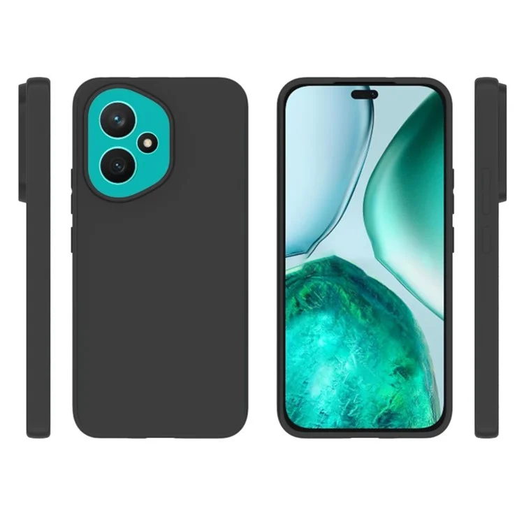 Pack de 10 Fundas Antihuella para Honor 400 - Cubierta Protectora de TPU Suave - Negro