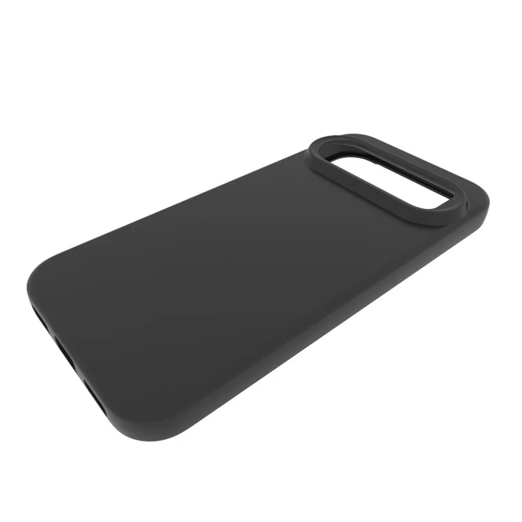 Pack de 10 Fundas Negras Antihuella para Google Pixel 10, Carcasa Protectora de TPU Suave