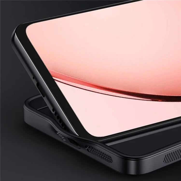 Чехол для Oppo A5 Pro 4G с текстурой дерева, из искусственной кожи с ПК и ТПУ - Черный