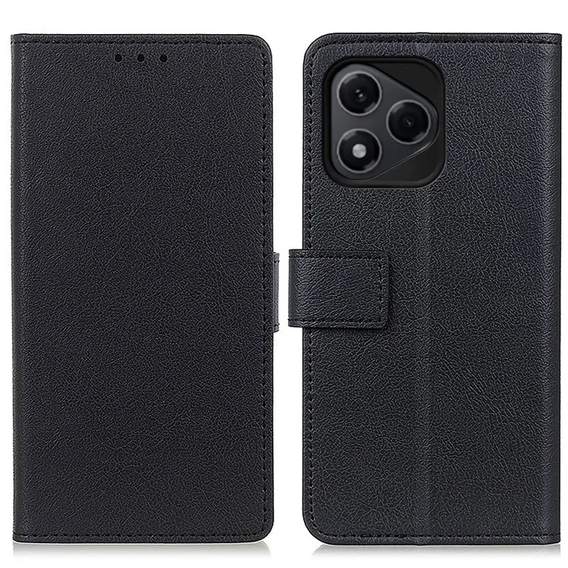 Til Honor 400 Lite 5G Etui i PU-læder med ståplade og wallet, telefondæksel