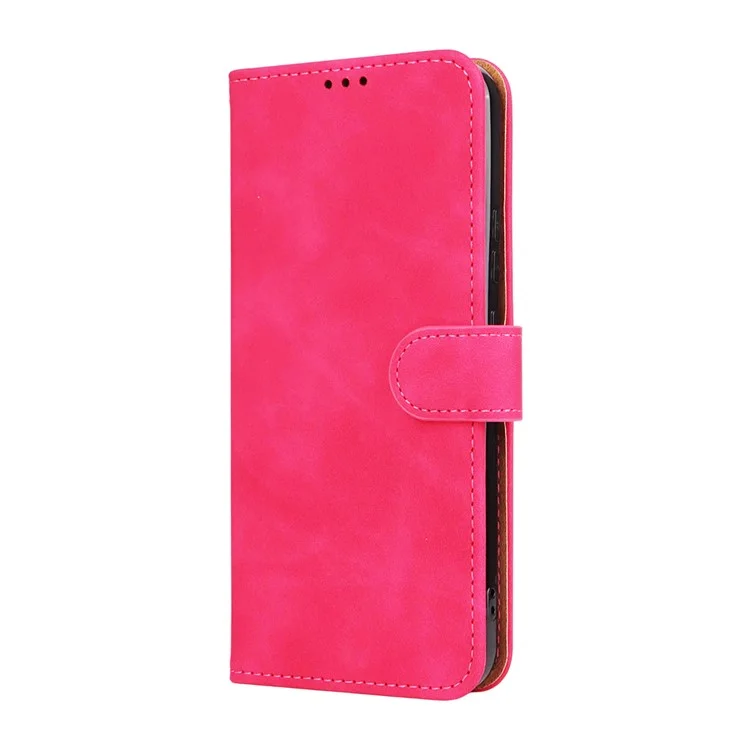 Capa de Couro para Cubot A30 com Sensação de Couro, Antiderrapante, Carteira, Flip - Rosa