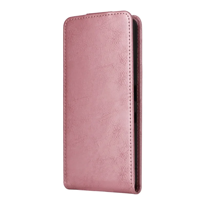 Leather Case For TCL 50 NxtPaper 5G / 50 Pro NxtPaper 5G / 60 XE Stand Magnetic Clasp Vertical Flip Phone Cover with Card Holder - Rose Gold