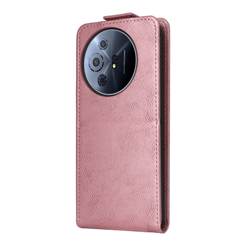 Leather Case For TCL 50 NxtPaper 5G / 50 Pro NxtPaper 5G / 60 XE Stand Magnetic Clasp Vertical Flip Phone Cover with Card Holder - Rose Gold