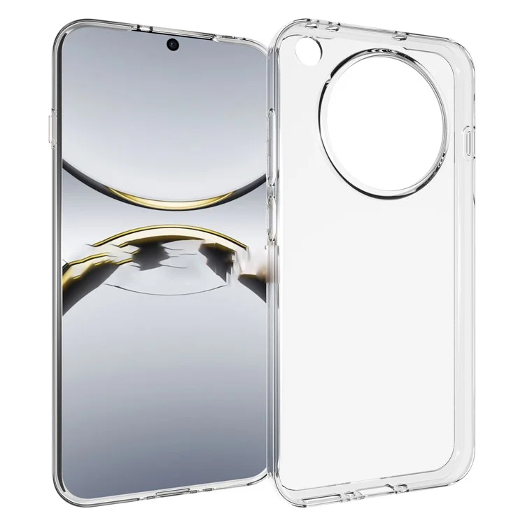 Capa de Telefone Transparente Resistente a Marcas d'Água para Oppo Find X8s 5G - Capa Traseira de TPU