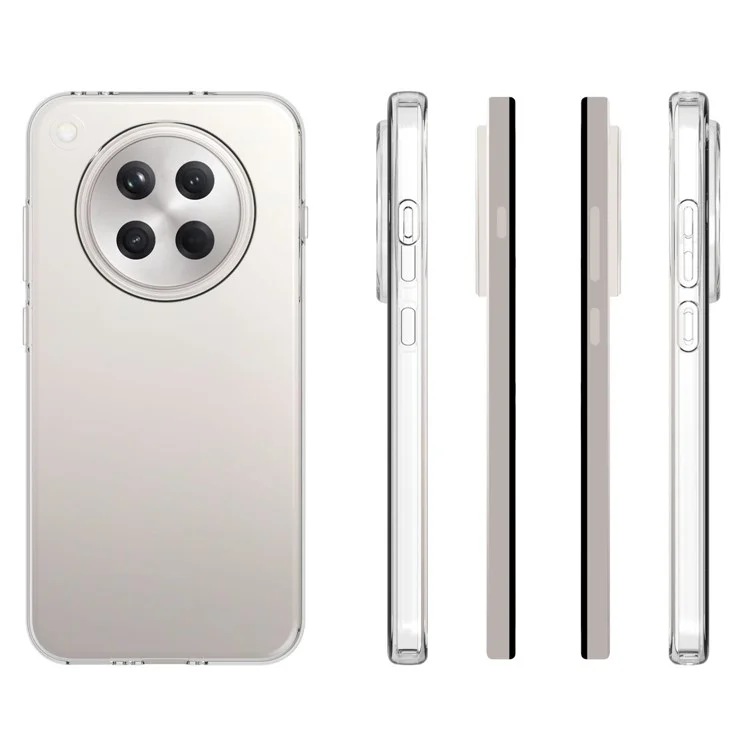 Capa de Telefone Transparente Resistente a Marcas d'Água para Oppo Find X8s 5G - Capa Traseira de TPU