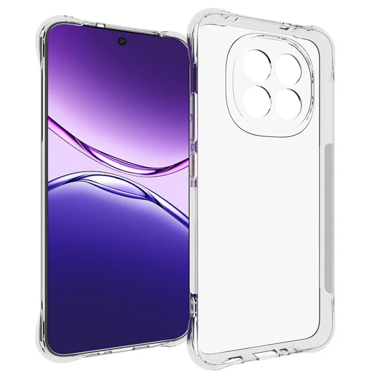 Pour Oppo F29 5G Étui de téléphone TPU Antidérapant Transparent Housse de protection