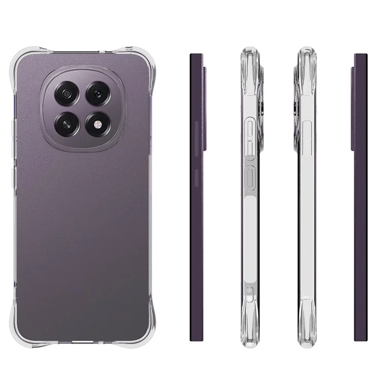 Achat en gros pour étui Oppo F29 5G Antidérapant Résistant aux chocs TPU Transparent Housse de protection pour téléphone