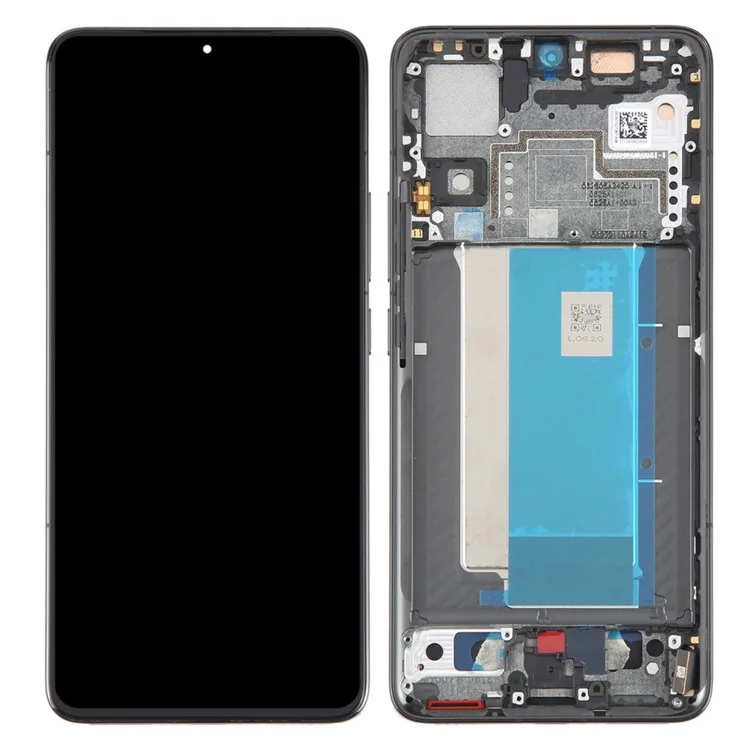 For Xiaomi Redmi K70 5G / K70 Pro 5G Grade C LCD Screen and Digitizer Assembly + Frame Part (TFT) (Without Logo) - Black
