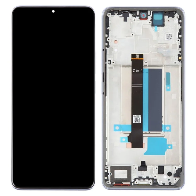 For Xiaomi Redmi Note 13 Pro+ 5G Grade C LCD Screen and Digitizer Assembly + Frame Part (TFT) (Without Logo) - Purple