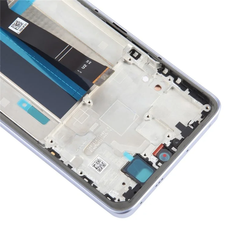 For Xiaomi Redmi Note 13 Pro+ 5G Grade C LCD Screen and Digitizer Assembly + Frame Part (TFT) (Without Logo) - Purple