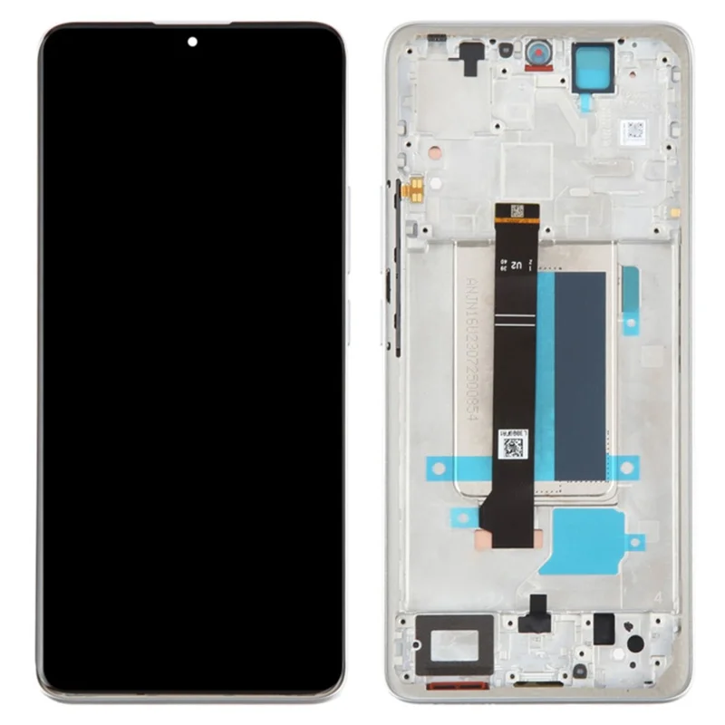 For Xiaomi Redmi Note 13 Pro+ 5G Grade C LCD Screen and Digitizer Assembly + Frame Part (TFT) (Without Logo) - Silver