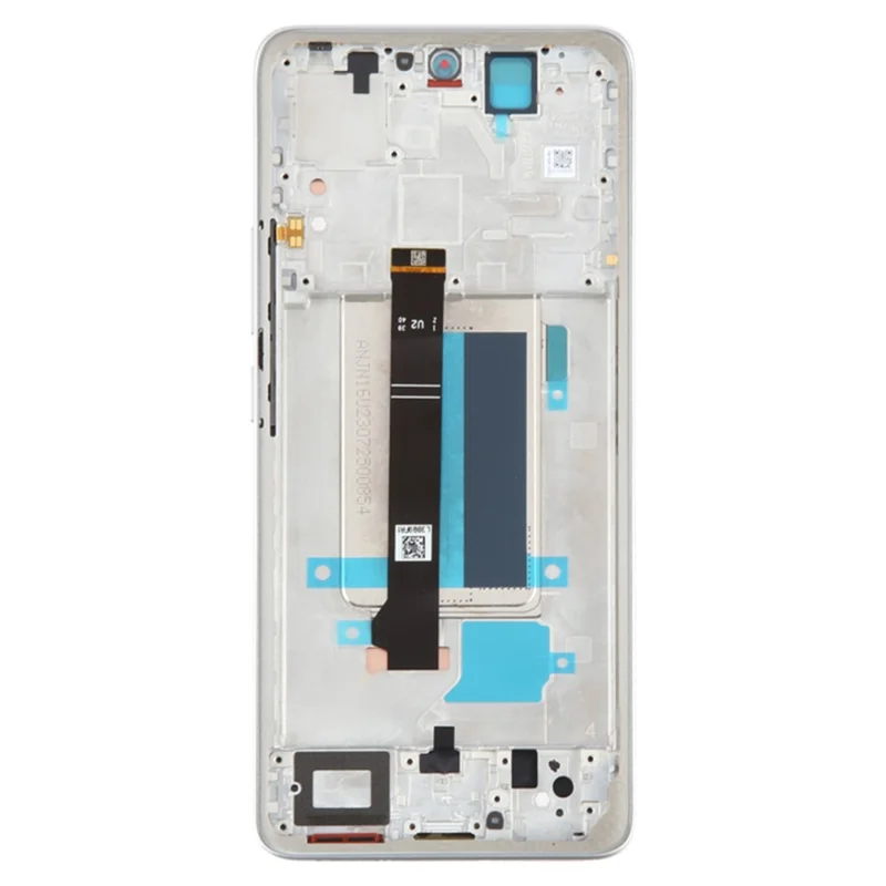 For Xiaomi Redmi Note 13 Pro+ 5G Grade C LCD Screen and Digitizer Assembly + Frame Part (TFT) (Without Logo) - Silver