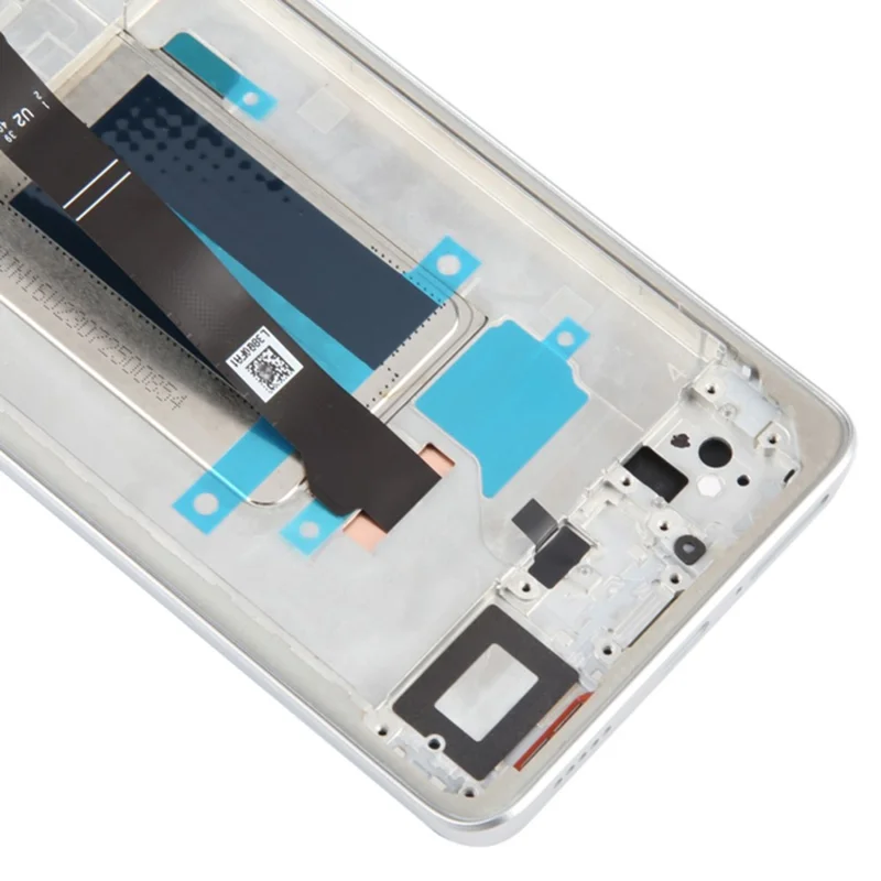 For Xiaomi Redmi Note 13 Pro+ 5G Grade C LCD Screen and Digitizer Assembly + Frame Part (TFT) (Without Logo) - Silver