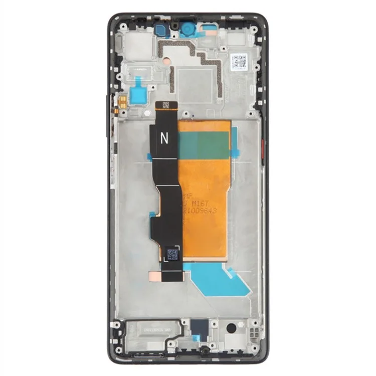 For Xiaomi Poco F5 5G / Redmi Note 12 Turbo Grade C LCD Screen and Digitizer Assembly + Frame Part (TFT) (Without Logo) - Black