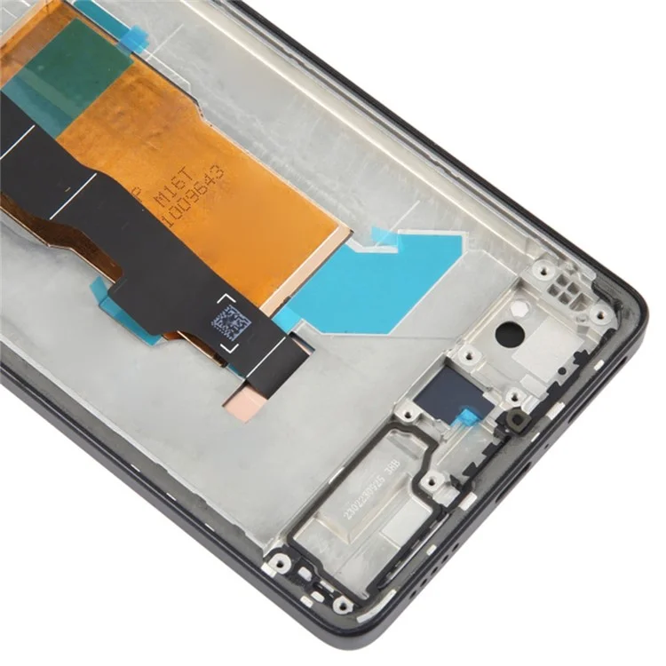 For Xiaomi Poco F5 5G / Redmi Note 12 Turbo Grade C LCD Screen and Digitizer Assembly + Frame Part (TFT) (Without Logo) - Black