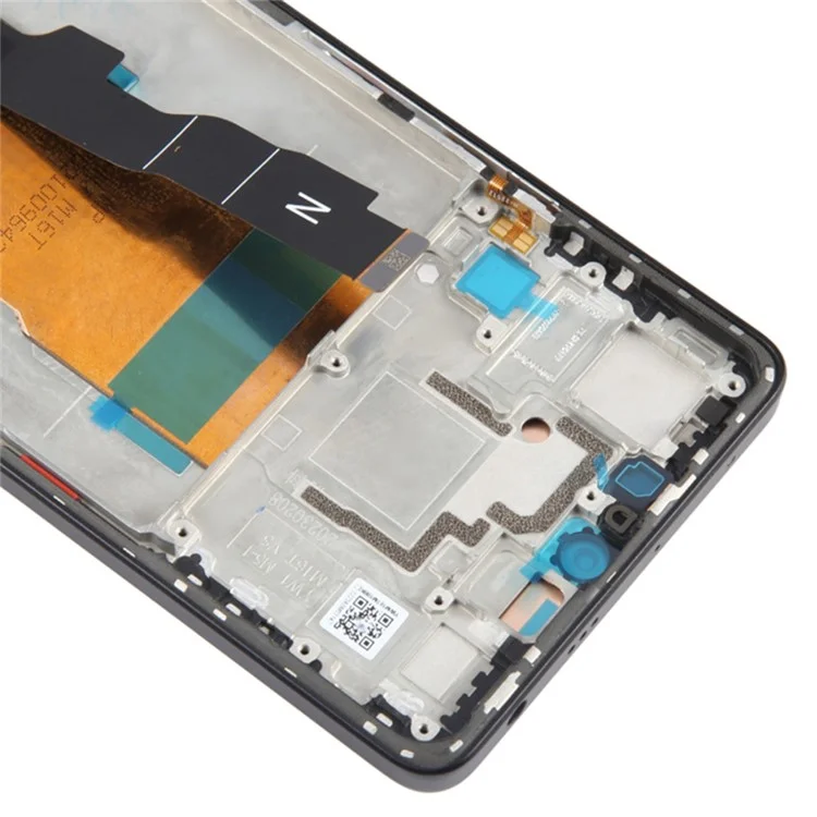 For Xiaomi Poco F5 5G / Redmi Note 12 Turbo Grade C LCD Screen and Digitizer Assembly + Frame Part (TFT) (Without Logo) - Black