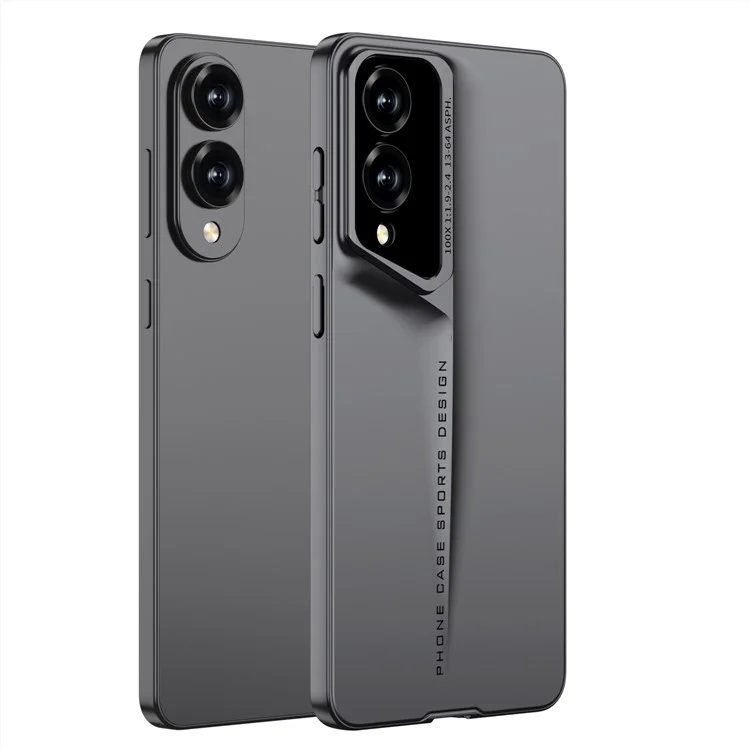 Étui GKK pour Samsung Galaxy S25 Edge - Coque de protection rigide en PC ultra-fine - Gris