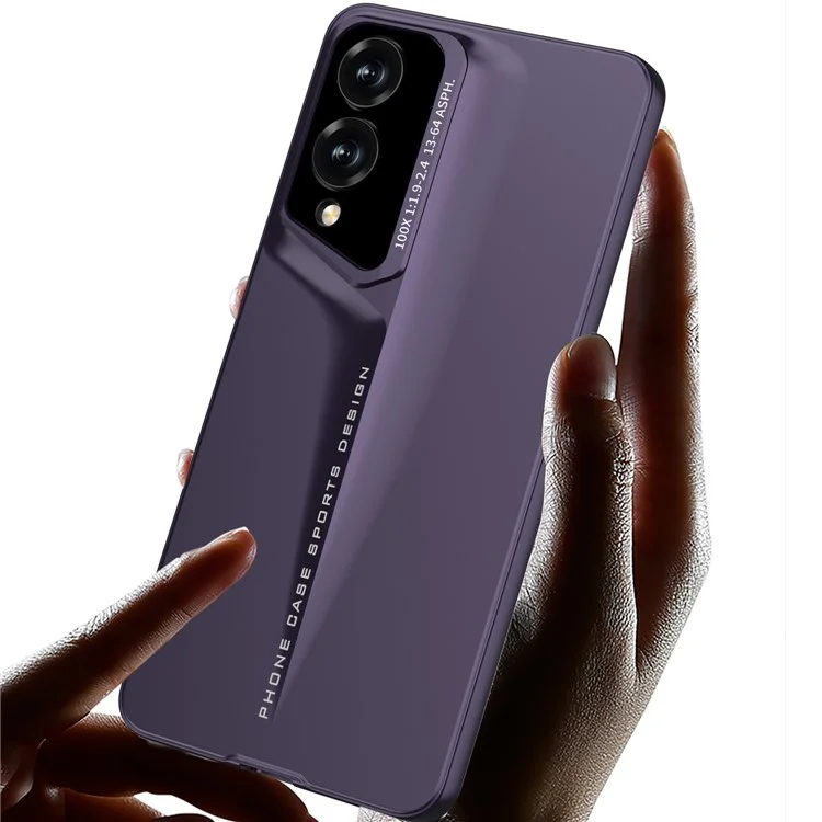 Étui GKK pour Samsung Galaxy S25 Edge - Coque de protection rigide en PC ultra-fine - Gris
