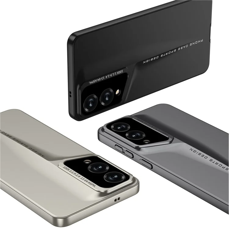 Étui GKK pour Samsung Galaxy S25 Edge - Coque de protection rigide en PC ultra-fine - Gris