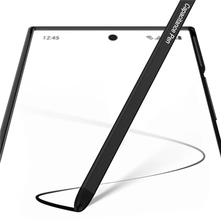GKK Per Samsung Galaxy S25 Edge Cover con Stilo Sottile Custodia Rigida PC Protettiva per Telefono - Grigio