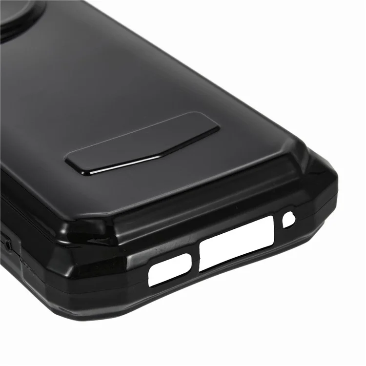 Per Custodia Doogee Fire 6 Power Soft TPU Protezione da Caduta Cover per Telefono - Nero