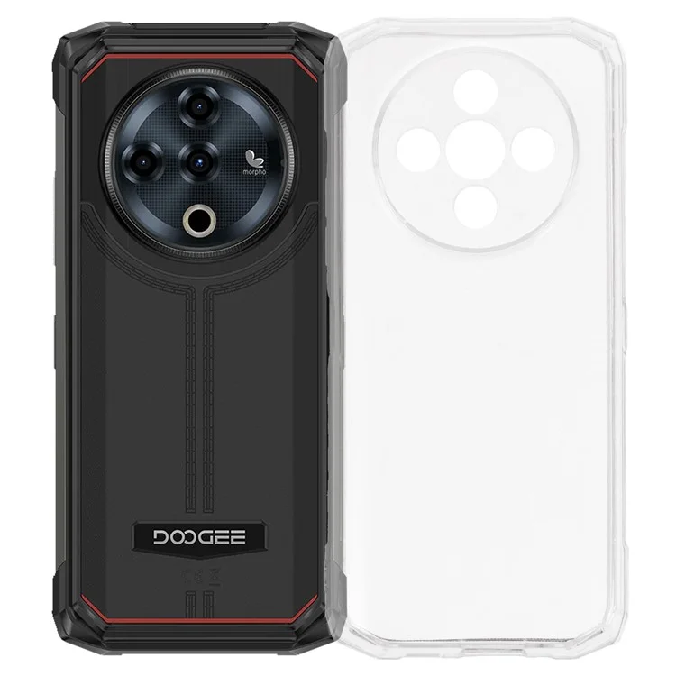 For Doogee Fire 6 Case Soft TPU Drop Protection Phone Cover - Transparent