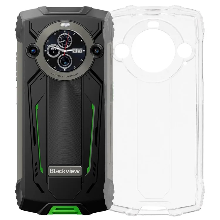 For Blackview BV8200 Case Soft TPU Drop Protection Phone Cover - Transparent