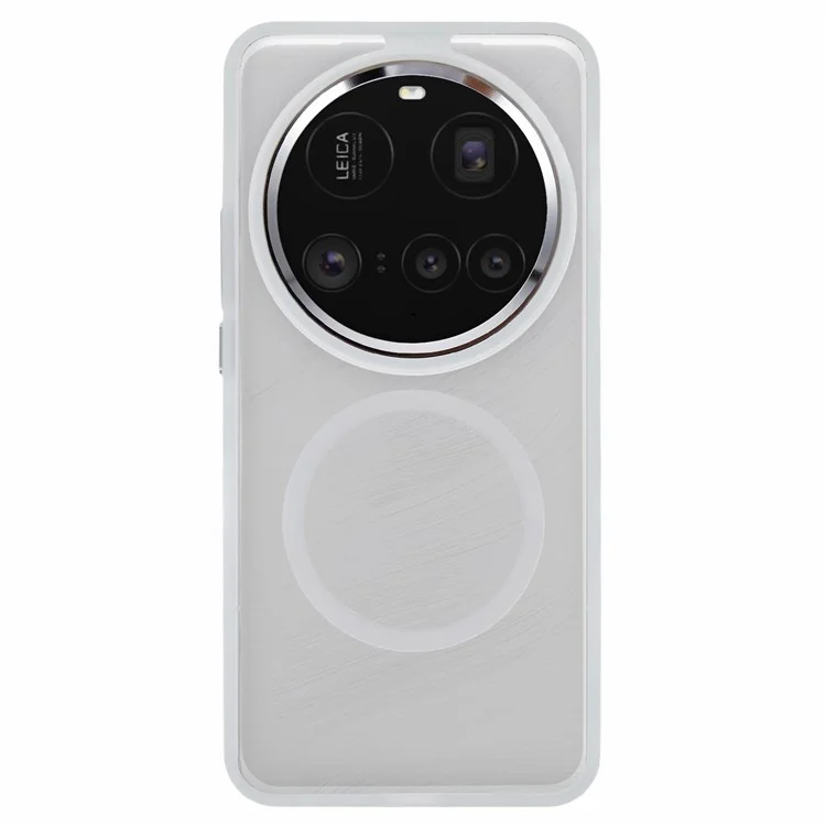 FULEXIN Funda Magnética Antigolpes TPU + PC para Xiaomi 15 Ultra con Botones Metálicos - Transparente