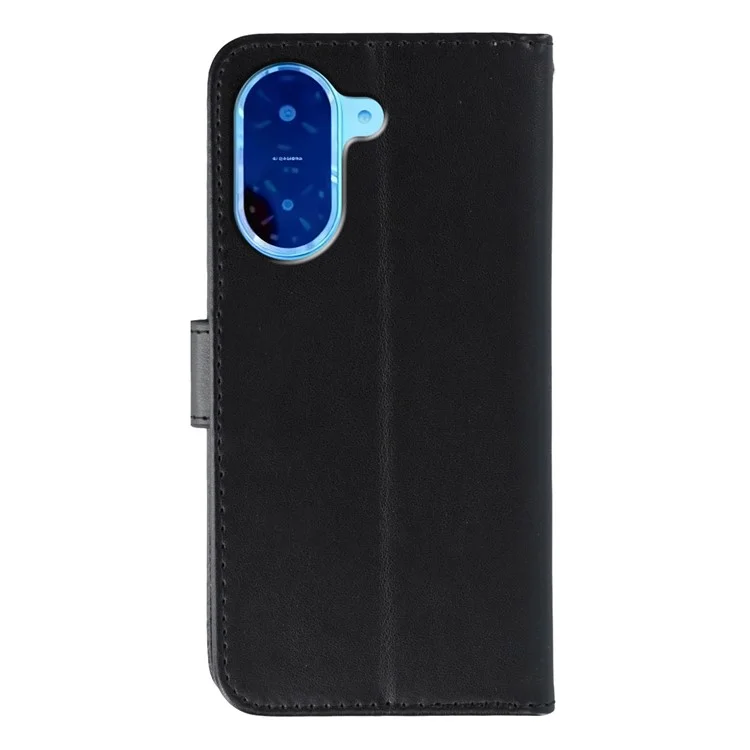 Funda de Cuero Tipo Cartera para Xiaomi Redmi A5 4G con Correa - Negro