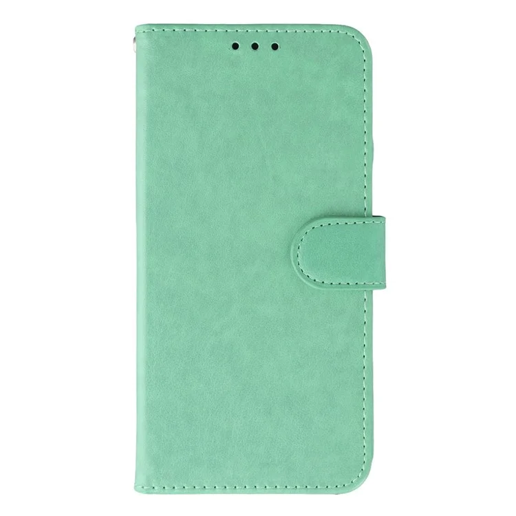 For Xiaomi 14T Cases PU Leather Flip Wallet Phone Cover with Strap - Green