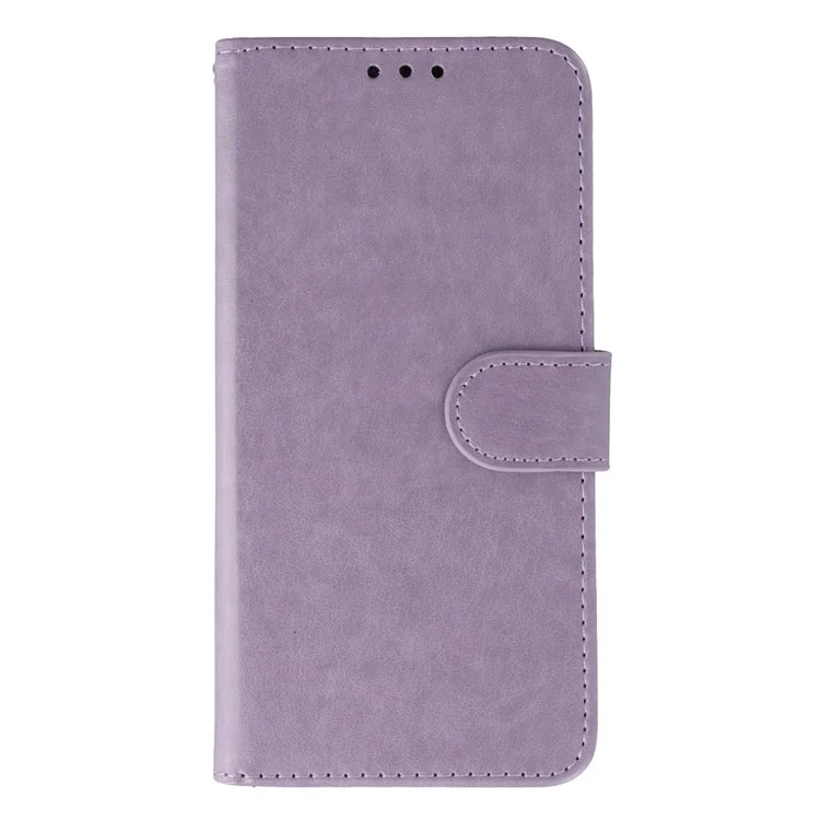Étui portefeuille à rabat en cuir PU avec sangle pour OnePlus Ace 5 Pro 5G / Ace 5 5G / 13R 5G - Violet