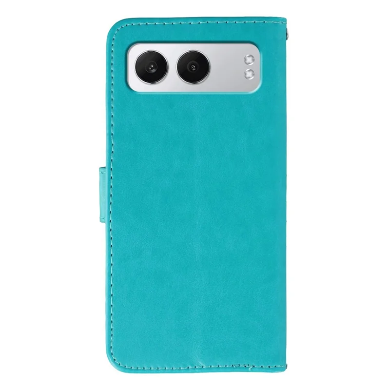 For OnePlus Nord 4 Cases PU Leather Flip Wallet Phone Cover with Strap - Blue