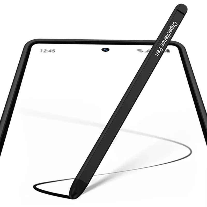 GKK Pour Samsung Galaxy S25 Ultra Coque avec Stylet Résistant aux Chocs Étui Rigide Fin pour Téléphone - Argent