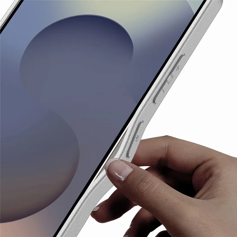 GKK For Samsung Galaxy S25 Ultra Magnetic Case Protective PU + TPU + PC Phone Back Cover - Titanium Black