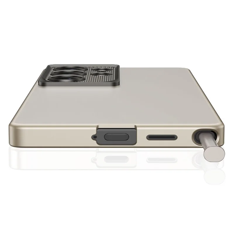 GKK For Samsung Galaxy S25 Ultra Case Skin Touch Translucent Hard PC Phone Back Cover Dragon Scale Design - Grey