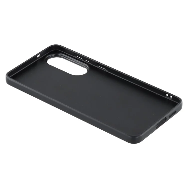 X-LEVEL For Samsung	Galaxy S25 Edge Case Leather Coated PC TPU Phone Back Cover with Metal Kickstand - Blue