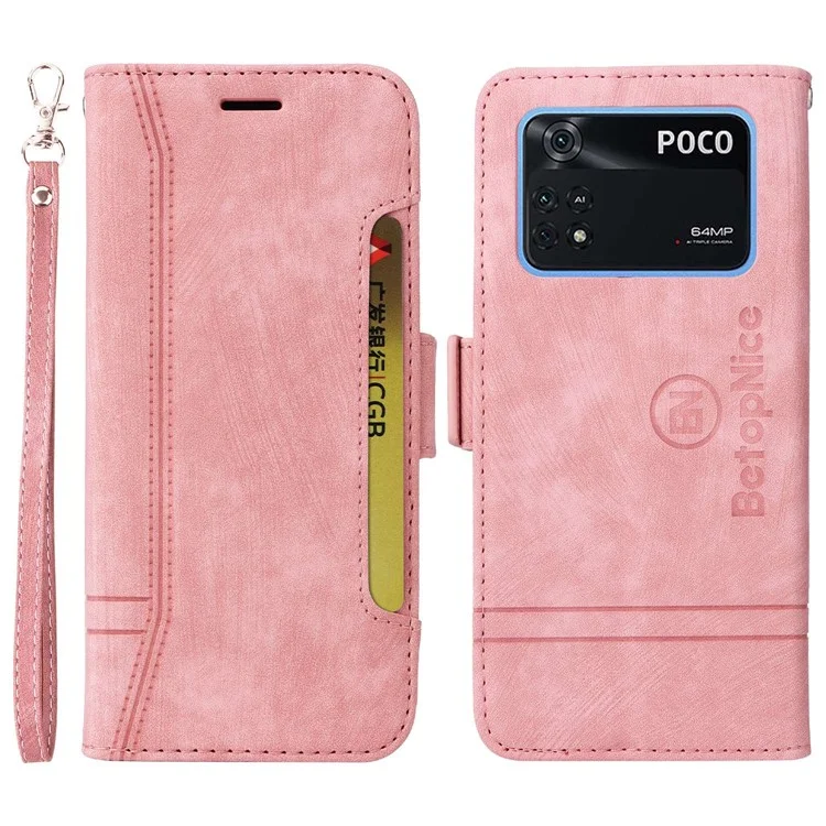 Betopnice 001 Для Xiaomi Poco M4 Pro 4g. - Розовый