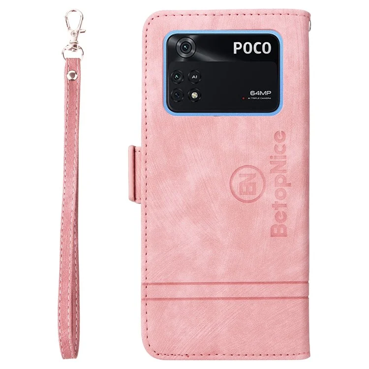 Betopnice 001 Для Xiaomi Poco M4 Pro 4g. - Розовый