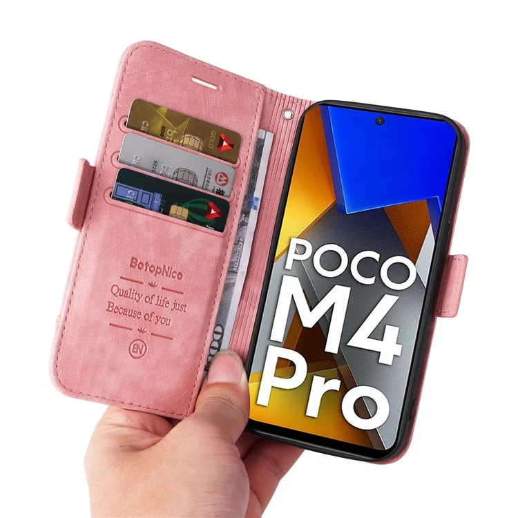 Betopnice 001 Для Xiaomi Poco M4 Pro 4g. - Розовый
