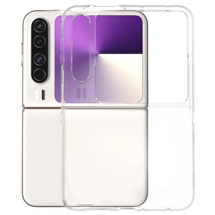 Cover Rigido Trasparente Antiurto per Huawei Pura X