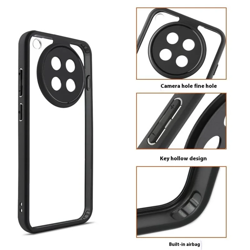 For Oppo Find X8s 5G Case Shockproof PC + TPU Clear Back Phone Cover