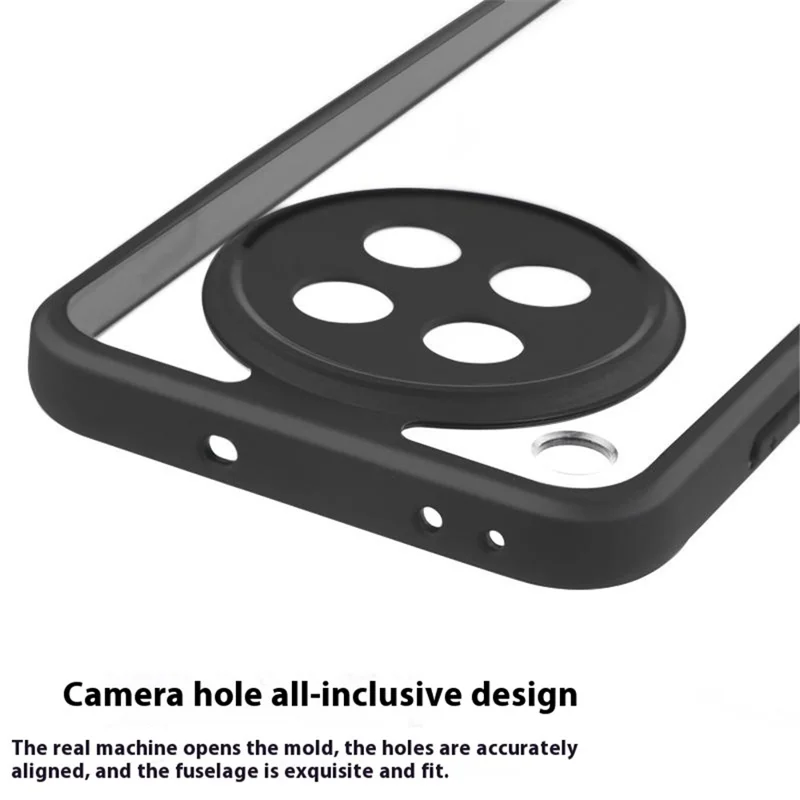 For Oppo Find X8s 5G Case Shockproof PC + TPU Clear Back Phone Cover