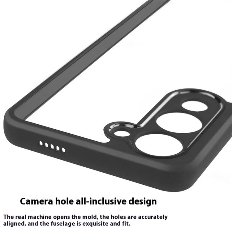 Étui pour vivo Y29s 5G / Y04 4G Antichoc PC + TPU Coque Arrière Transparente