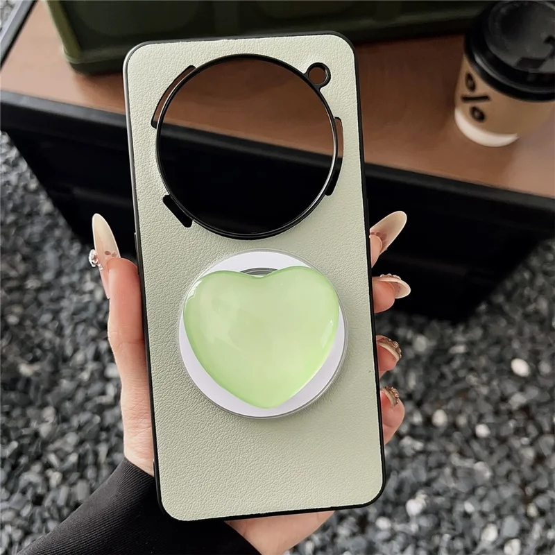 Cover per Nothing Phone (3a) Pro Compatibile con MagSafe in PU + TPU - Verde Chiaro
