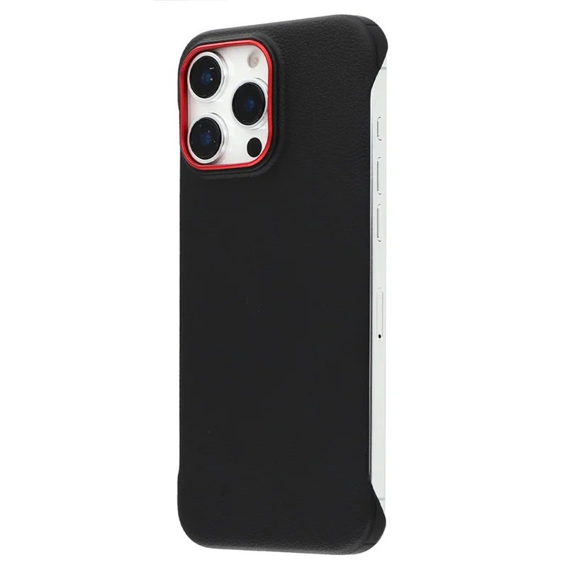 X-LEVEL For iPhone 16 Pro Magnetic Case Boardless PC + Metal Phone Back Cover - Black