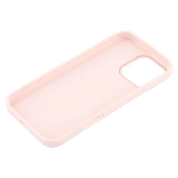 For iPhone 16 Pro Case Pattern Printed 2.0mm TPU Phone Cover with 3D Accessories Decor - Pink + Macaron