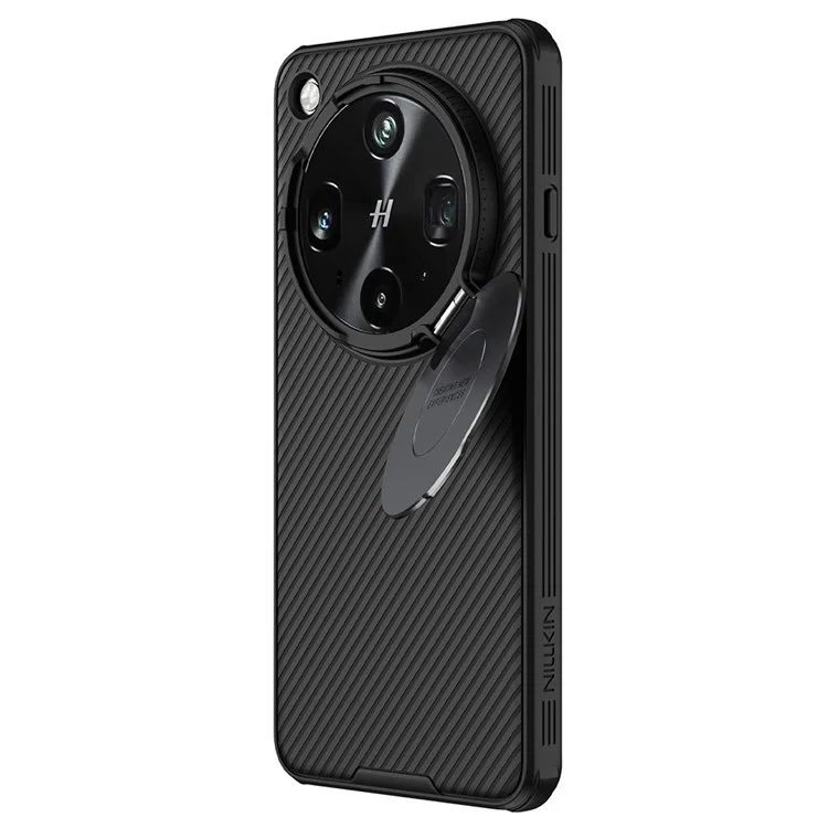 NILLKIN Camshield Prop Magnetic Series for Oppo Find X8 Ultra 5G Case Compatible with MagSafe PC + TPU Phone Cover with Camera Cover - Black