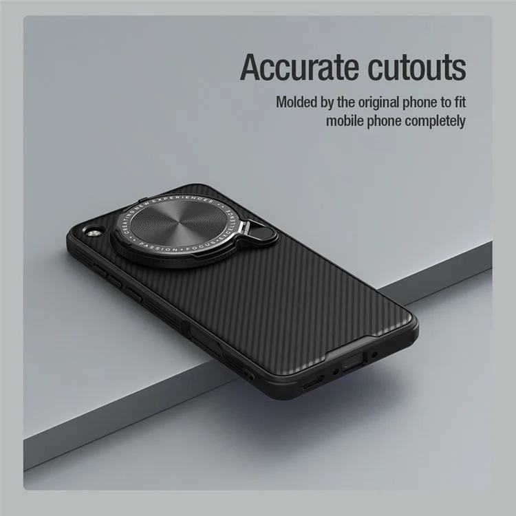 NILLKIN Camshield Prop Magnetic Series for Oppo Find X8 Ultra 5G Case Compatible with MagSafe PC + TPU Phone Cover with Camera Cover - Black